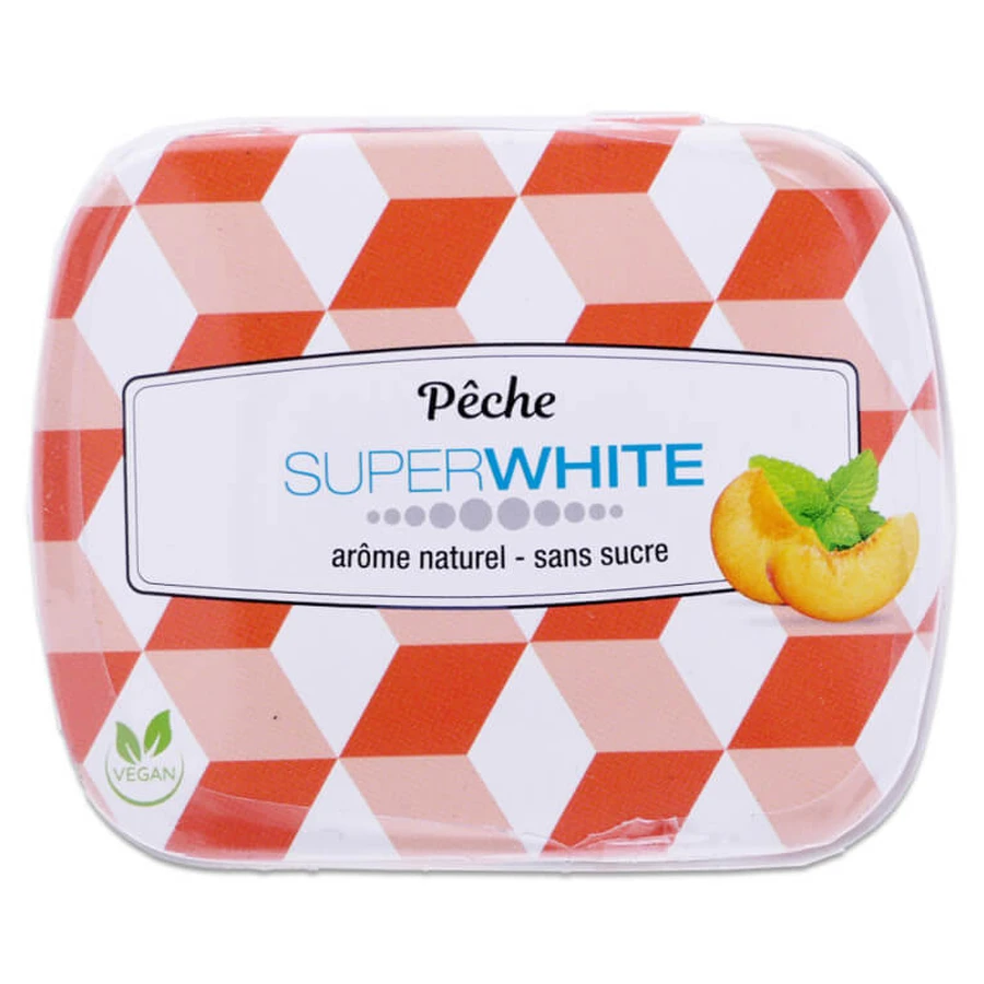SUPERWHITE PERSICĂ 50 DE TABLETE