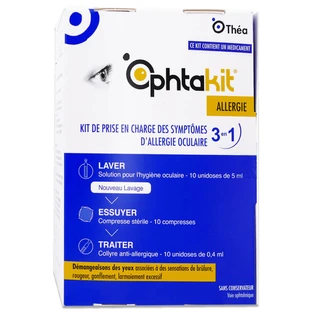 THEA OPHTAKIT KIT 3 ÎN 1 PENTRU ALERGII