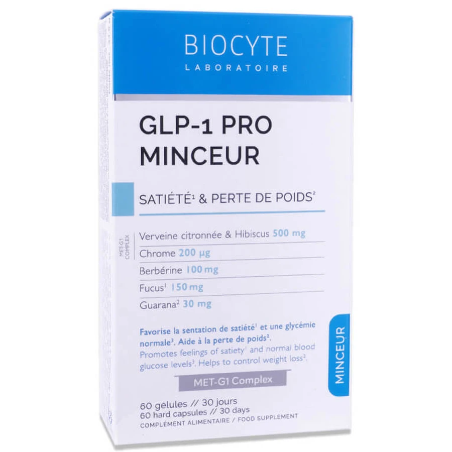 BIOCYTE GLP-1 PARA ADELGAZAR, 60 CÁPSULAS