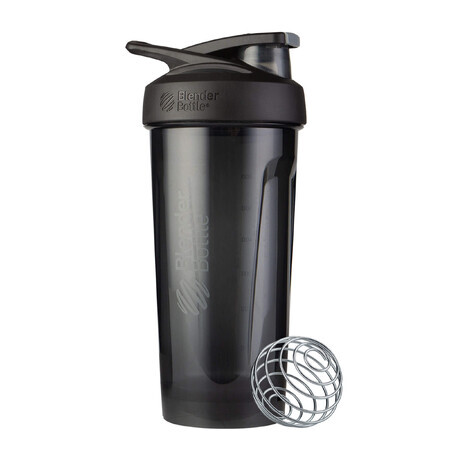 Gnc Blender Bottle Shaker Strada Tritan Negru, 800 Ml