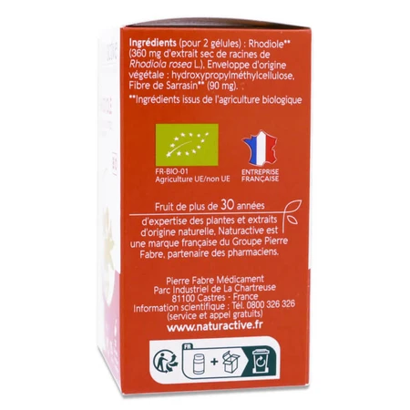 NATURACTIVE RODIOLA BIOLOGICA 30 CAPSULE