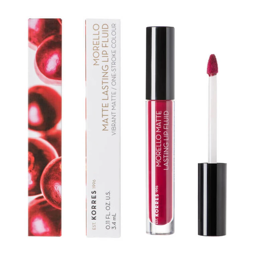 KORRES MORELLO MATTE LASTING LIP FLUID 74 FIG