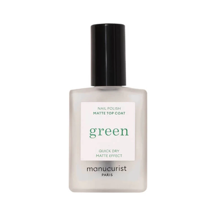 MANUCURIST GREEN MATTE TOP COAT 15 ml