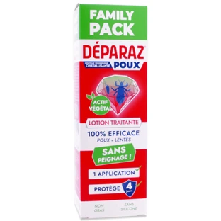 DEPARAZ LOȚIUNE DE TRATARE ÎMPOTRIVA PĂDUCHILOR, FĂRĂ PERIERE, 200 ML