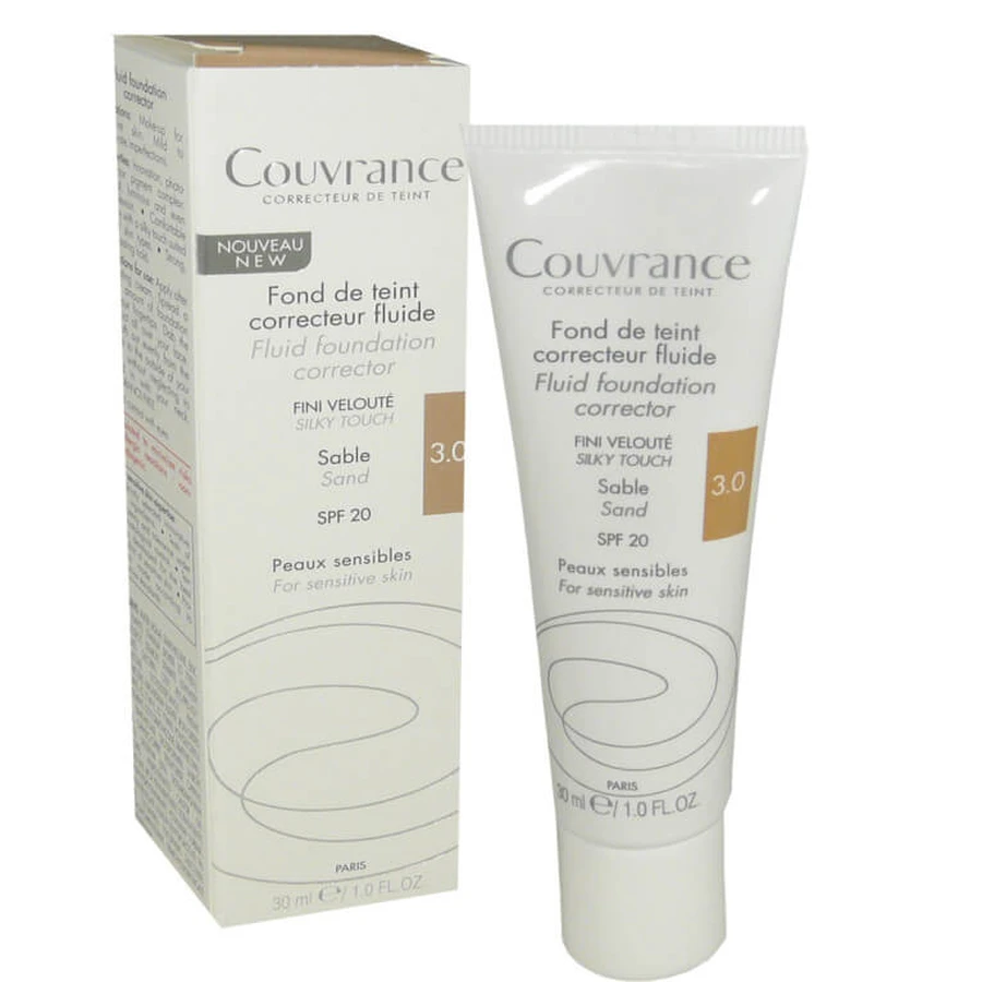 AVENE COUVRANCE Fond de ten corector fluid 3.0 Sable 30 ml