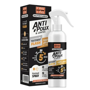 CINQ SUR CINQ ÎMPOTRIVA PĂDUCHILOR ȘI LĂCUSTELOR – TRATAMENT RAPID DE 5 MINUTE, 150 ML