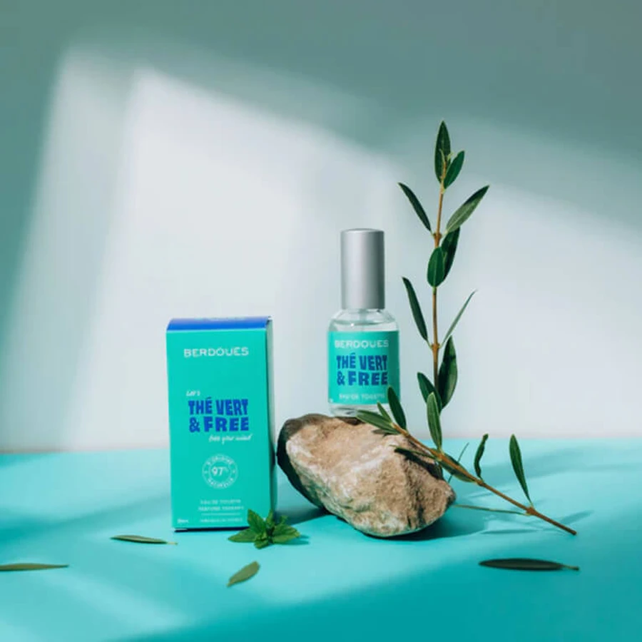 BERDOUES EAU DE TOILETTE THE VERT & FREE 30ML