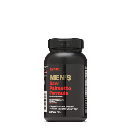 Gnc Men's Saw Palmetto Formula, Extracto de Saw Palmetto, 240 Tb