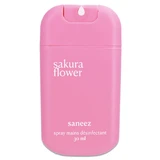 SANEEZ SPRAY DESINFECTANTE DE MANOS CON AROMA DE FLOR DE SAKURA, 30 ML