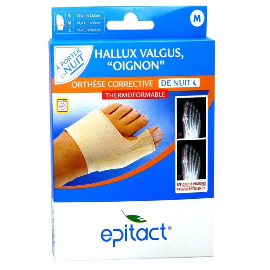 EPITACT ORTEZĂ PENTRU HALLUX VALGUS DE NOAPTE, MĂRIME M