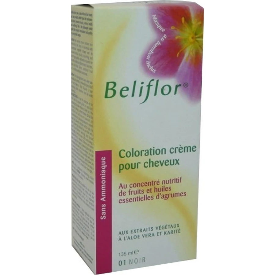 BELIFLOR CREMĂ DE VOPSEALĂ 01 NEGRU 120 ML
