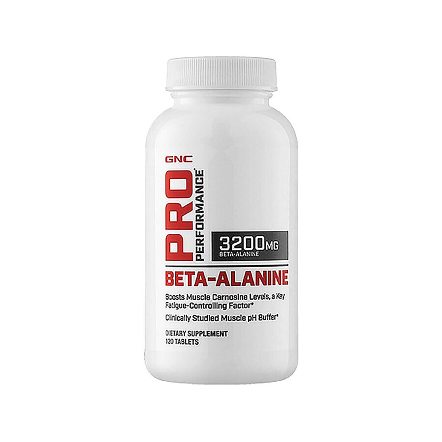 Gnc Pro Performance Beta-alanine, Beta-alanine, 120 Tb