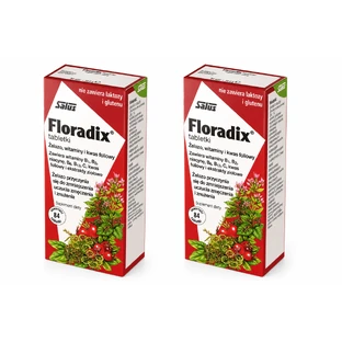 Floradix Fier și vitamine, 2x84 comprimate