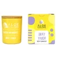 Bougie à la cire de soja Aloe+ Colors « Silky Touch » 150 g