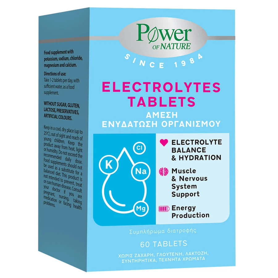 Power Health Elettroliti in compresse, 60 compresse