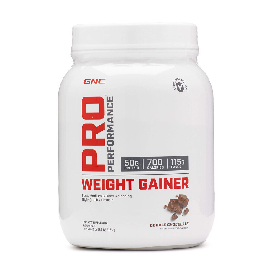 Gnc Pro Performance Weight Gainer, Protein Formula For Weight Gain With Chocolate Flavor 1134 G