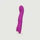 Vibrator flexibil cu 3 motoare și funcție de tapotare, din silicon premium – Violet