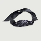 Masque pour les yeux en dentelle - Noir