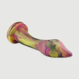 Dildo anal din silicon „Snake Head Large Platinum”, 43 cm – Multicolor