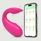 Vibratore in silicone di alta qualità Sexopolis Cleo controllabile tramite app - Rosa