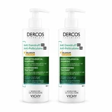 Vichy Dercos Shampooing Anti Pelliculaire Cheveux Normaux à Gras 2x390 ml