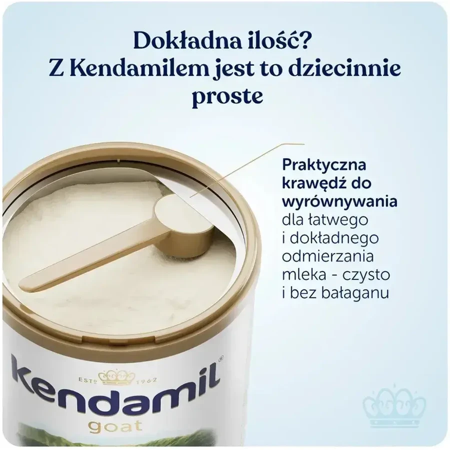 Kendamil Goat 1 Leche infantil a base de leche de cabra, a partir del nacimiento, 2x800 g