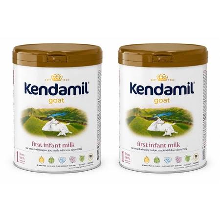 Kendamil Goat 1 Leche infantil a base de leche de cabra, a partir del nacimiento, 2x800 g