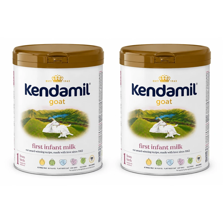 Kendamil Goat 1 Leche infantil a base de leche de cabra, a partir del nacimiento, 2x800 g