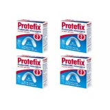 Protefix-hechtvellen voor kunstgebitten, 4 x 30 stuks, wit