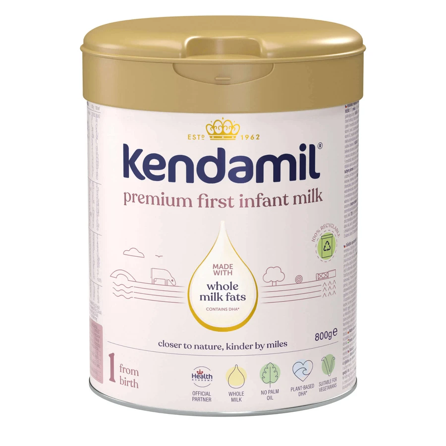 Kendamil Premium 1 DHA+, Säuglingsmilch, ab Geburt, 2x800 g