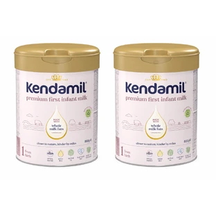 Kendamil Premium 1 DHA+, Säuglingsmilch, ab Geburt, 2x800 g