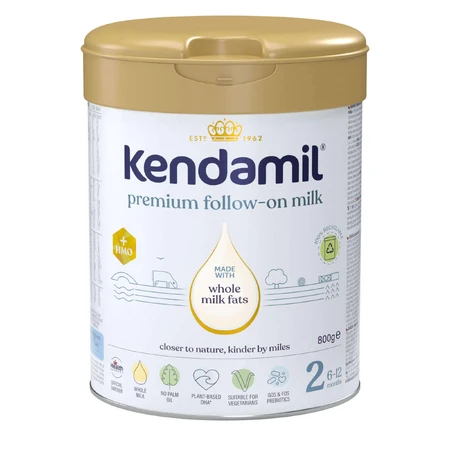Kendamil Premium 2 HMO+ Folgemilch für Säuglinge ab 6 Monaten, 2 × 800 g, Kendal Nutricare