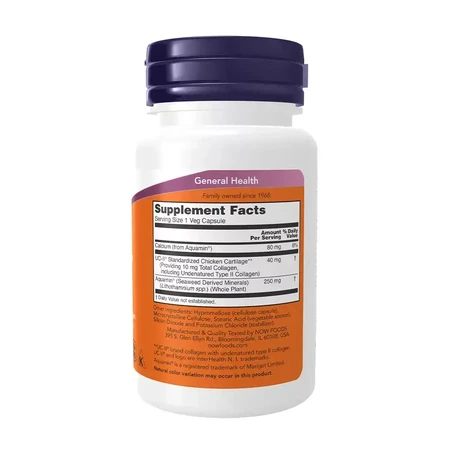 Now Foods UC-II, collageen type II, 2x60 plantaardige capsules