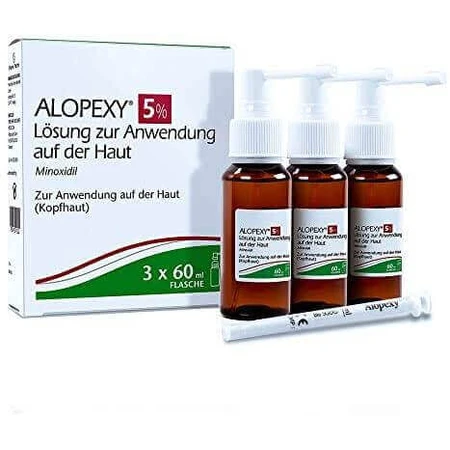 Alopexy, soluzione al 5%, 6 flaconi da 60 ml