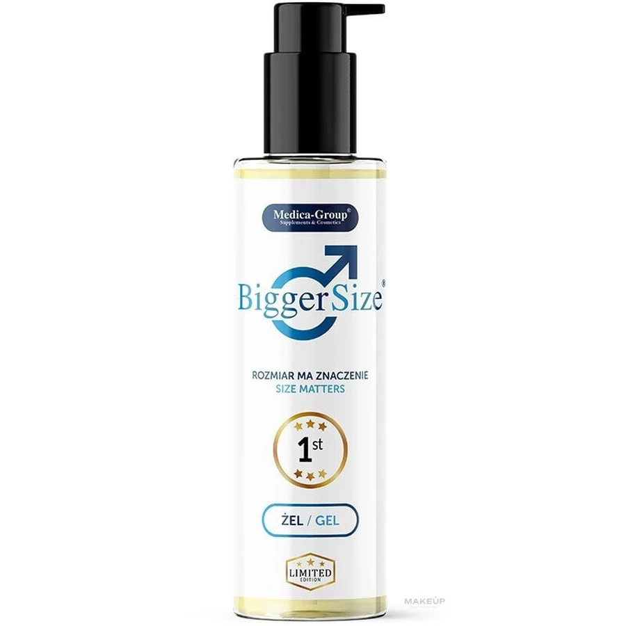 Medica-Group Bigger Size Gel für Penisvergrößerung, 2x150 ml