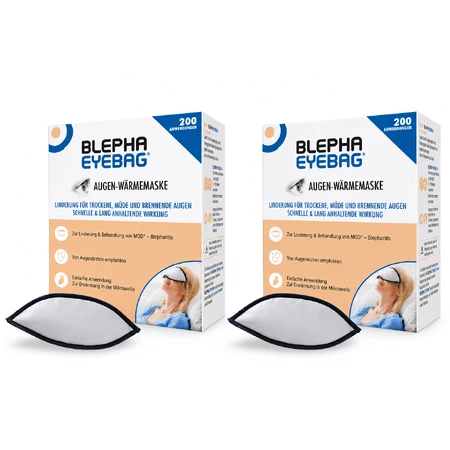 Blepha Eyebag masque chauffant pour les yeux 2 pc