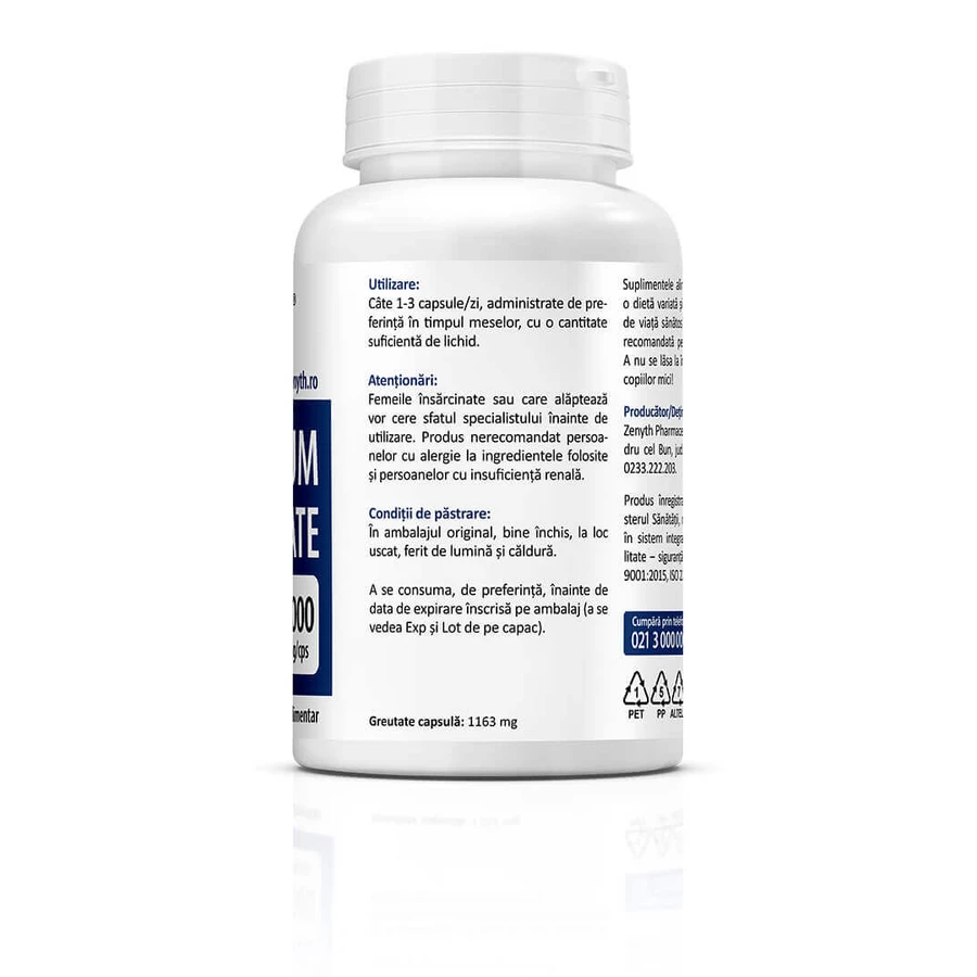 Magnesium Bisglycinate, 2x90 capsule, Zenyth