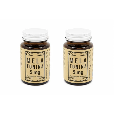 Melatonina 5 mg, 2x100 compresse, Remedia