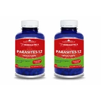 Parasites 12 Detox Forte, 2x120 capsules