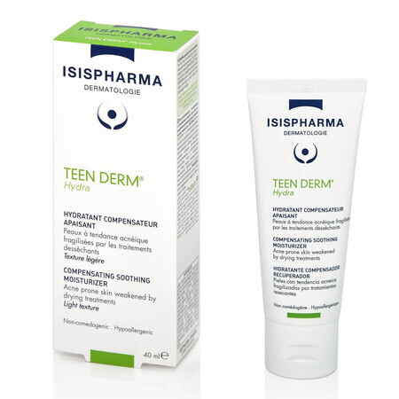 Isis Pharma Teen Derm Crema hidratante para pieles con tendencia acneica, 40 ml