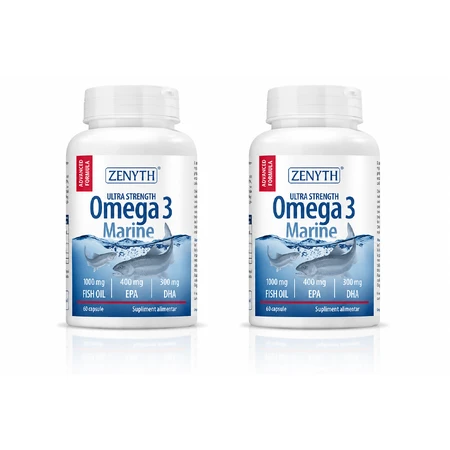 Omega 3 Marine, 2x60 capsules, Zenyth