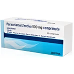 Paracetamol 500 mg, 2x20 comprimate, Zentiva