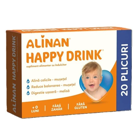 Happy Drink Alinan, 2x20 sachets, Fiterman Pharma