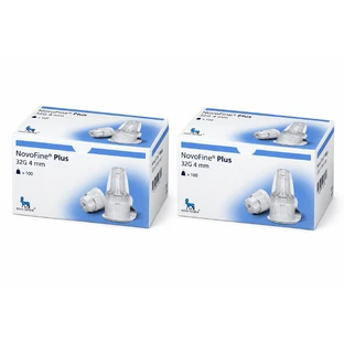 Ace pentru injector NovoFine Plus, 32G (0,23/0,25 mm) x 4 mm, 2x100 bucăți, Novo Nordisk Pharma