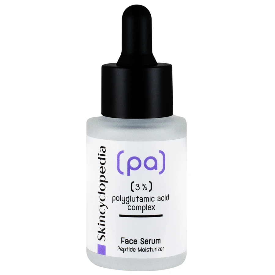 Hydraterend serum met 3% PA-polyglutaminezuurcomplex, 2 x 30 ml, Skincyclopedia
