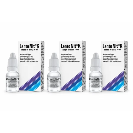 Lento Nit K Augentropfen, 3x10 ml