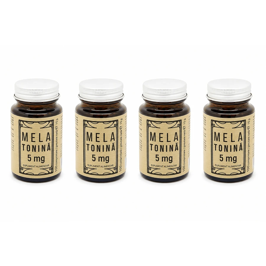 Mélatonine 5 mg, 4x100 comprimés, Remedia