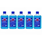 Alcool denaturato al 70%, 5 flaconi da 500 ml, Saniblue