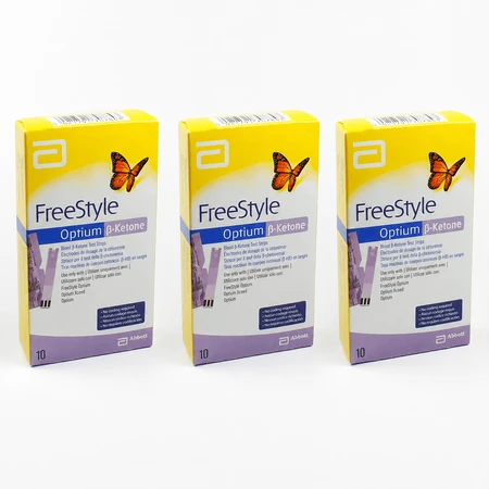 FreeStyle Optium Beta-Ketone, 3x10 pièces