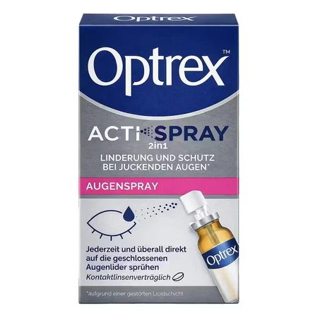 Optrex ActiSpray – spray do oczu 2 w 1, 10 ml: ceny i cechy